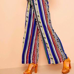 Shein Colorful soft trousers (M)